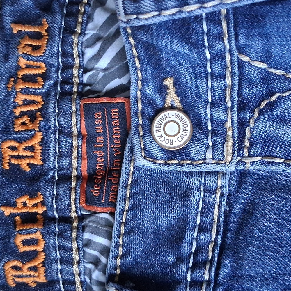 Rock Revival Size 27 Skinny Abrienda - Picture 11 of 14